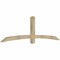 Ekena Millwork Bellingham Rough Sawn Timber Gable Bracket, Douglas Fir, 96"W x 28"H x 4"D x 4"F, 7/12 Pitch GBW096X28X0404BEL00RDF - alternate 2